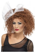 80s Wild Child Wig Brown