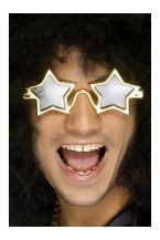 70's Gold Star Glasses