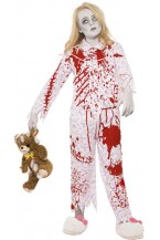 Zombie Pyjama Girl Halloween Costume