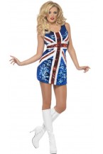 Fever All That Glitters Rule Brittania Costume 