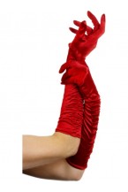 Long Red Temptress Gloves 