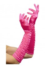 Long Pink Temptress Gloves 
