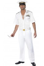 Fever Top Gun Captain Costume 