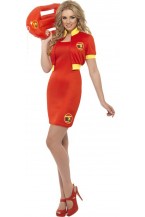 Ladies Baywatch Beach Costume