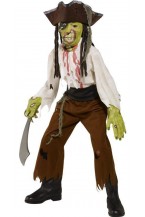 Boys Cut Throat Pirate Costume