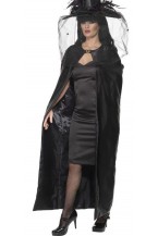 Black Deluxe Witches Cape