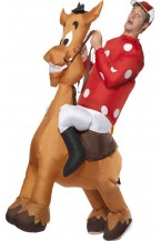 Inflatable Jockey Costume