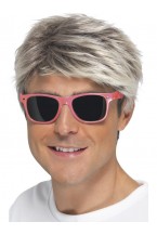 Pink 80's Neon Glasses