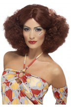 70s Afro Wig Auburn