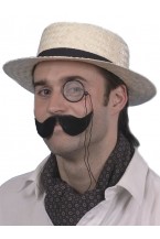 Straw Boater Hat