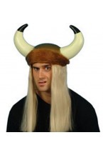 Viking Helmet With Hair 