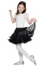 Layered Net Black Underslip Smiffys