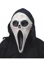 Scream Scary Non Licenced Mask - glow in the dark Smiffys