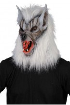 Adult Wolf Mask Halloween Fancy Dress Smiffys