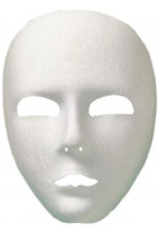 Viso White  Robot Eyemask Smiffys