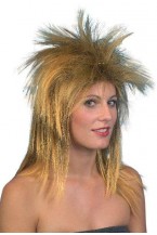 Adult Rock Diva Tina Turner Fancy Dress Wig