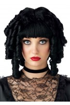 Black Ghost Doll Wig