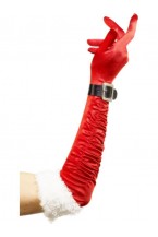 Long Santa Gloves