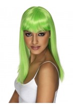 Neon Green Glamourama Wig