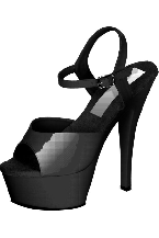 Fever Show Girl Black Patent Shoes