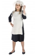 Girls Victorian Fancy Dress Costume