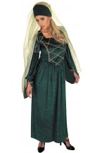 Tudor Lady Fancy Dress Costume
