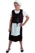 Girls Tudor Fancy Dress Costume
