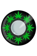 Cannabis Leaf Contact Lenses