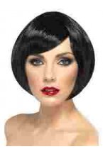 Babe Wig Black Fancy Dress Smiffys