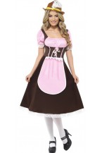 Ladies Longer Length Swiss Tavern Girl Fancy Dress