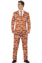 Mens Off The Wall Fancy Dress Stand Out Suit