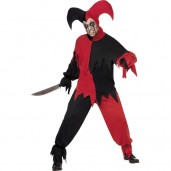 Dark Jester Halloween Costume