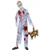 Boys Zombie Pyjama Halloween Costume