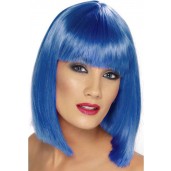Blue Glam Wig