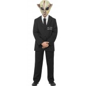 Boys Alien Agent Halloween Costume