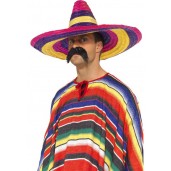 Large Sombrero Multicoloured
