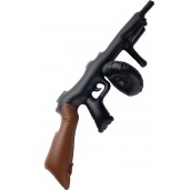 Inflatable Tommy Gun Black