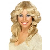 70s Flick Wig Blonde