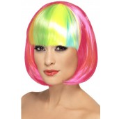 Partyrama Wig Neon Pink