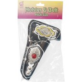 Cowboy Holster Black With Belt