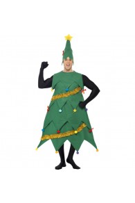 Smiffy's Men's Deluxe Christmas Tree Costume - One Size