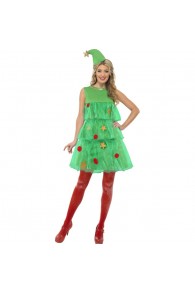 Ladies Christmas Tree Costume