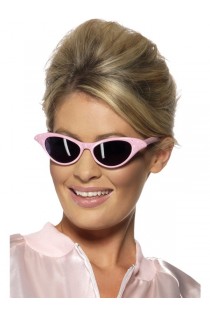 50's Pink Rock And Roll Glasses