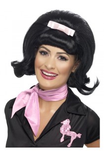 Ladies 50s Beehive Fancy Dress Wig