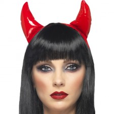 Red PVC Devil Horns Smiffys