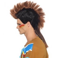 Indian Male Mohican Wig