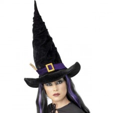 Adult Witch Hat With Twigs Halloween Fancy Dress Smiffys