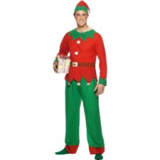 Mens Elf Costume Smiffys