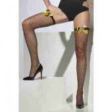 Black Lattice Net Steampunk Stockings