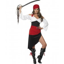 Sassy Pirate Wench  Costume 